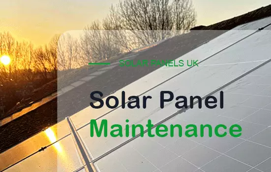 Solar Panel maintenance